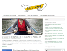 Tablet Screenshot of caminahora.com